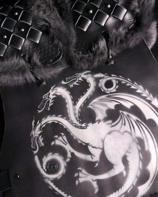 Armadura de cuero vikinga ©SamuraiLeatherGear.com
